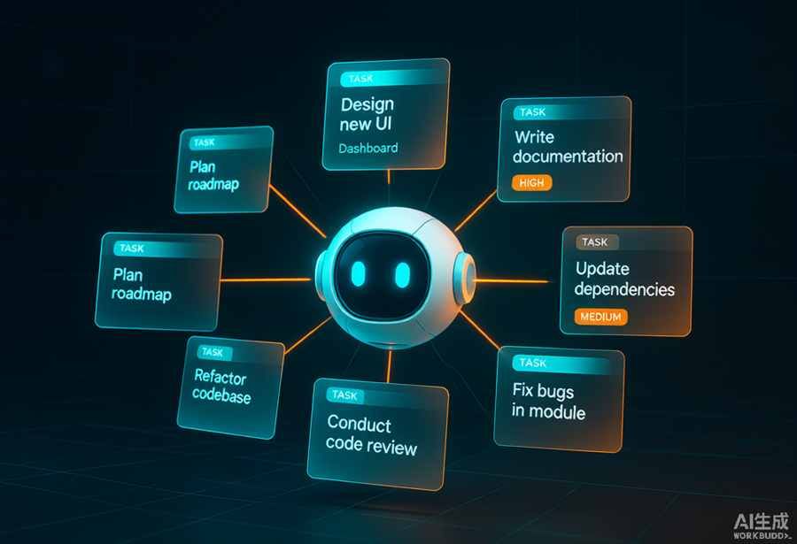 "AI Agent：能自己跑任务的"数字员工""